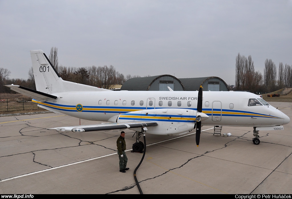 Sweden Air Force – Saab SF-340B (OS100) 100001