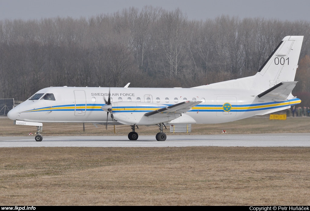 Sweden Air Force – Saab SF-340B (OS100) 100001