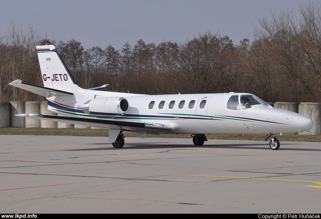 Air Charter Scotland – Cessna C550 Citation II G-JETO