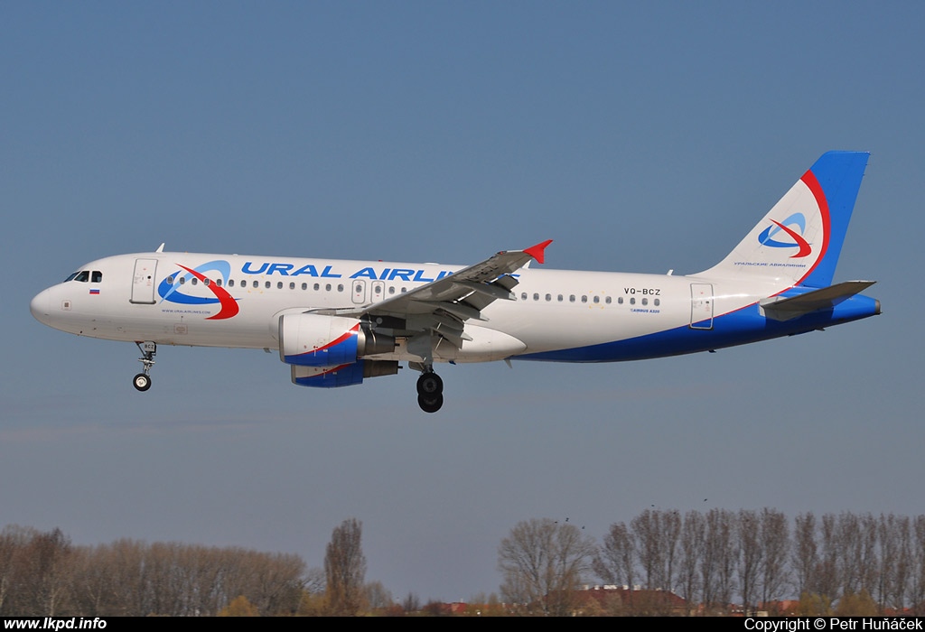 Ural Airlines – Airbus A320-214 VQ-BCZ