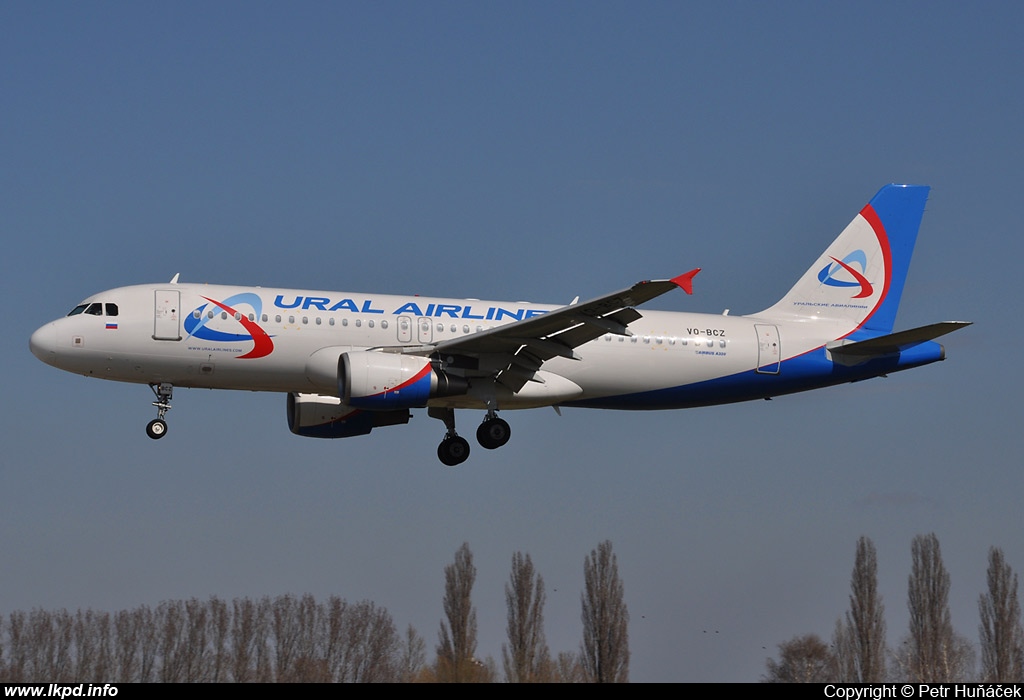 Ural Airlines – Airbus A320-214 VQ-BCZ