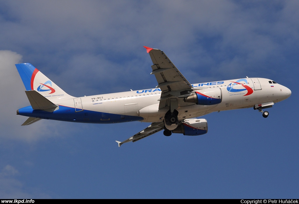 Ural Airlines – Airbus A320-214 VQ-BCZ