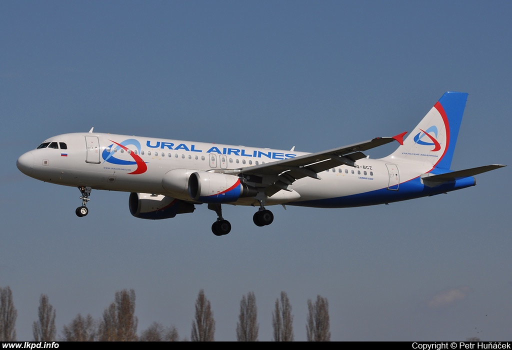 Ural Airlines – Airbus A320-214 VQ-BCZ