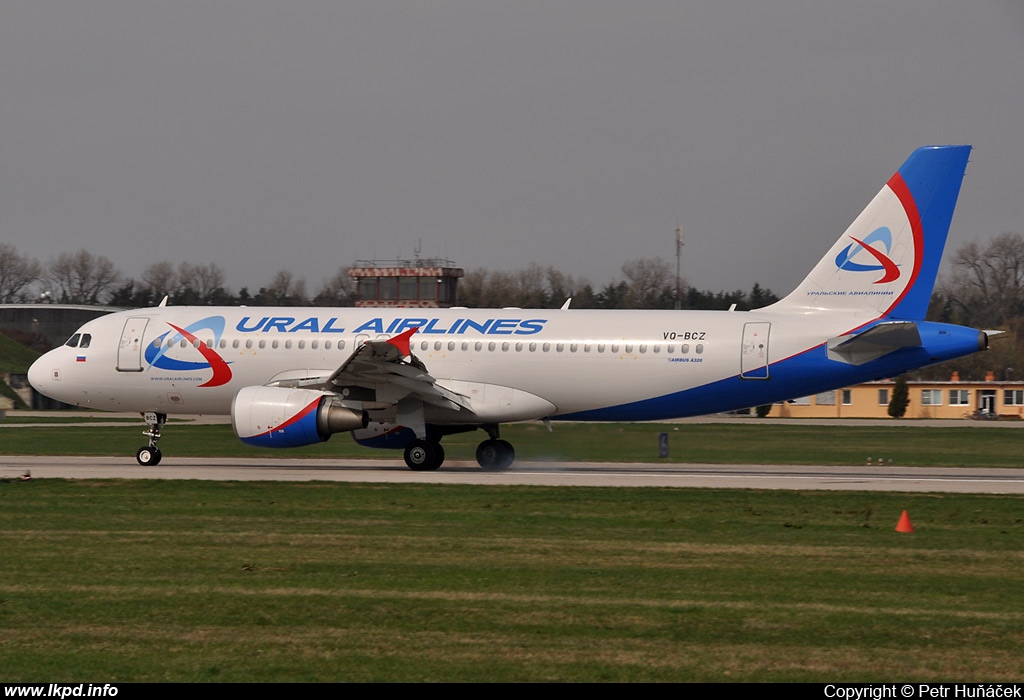 Ural Airlines – Airbus A320-214 VQ-BCZ