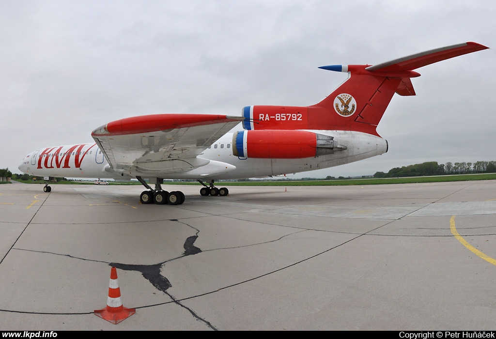 KMV Avia – Tupolev TU-154M RA-85792