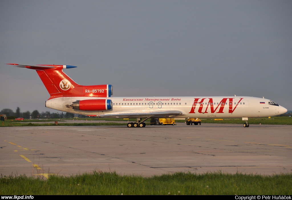 KMV Avia – Tupolev TU-154M RA-85792