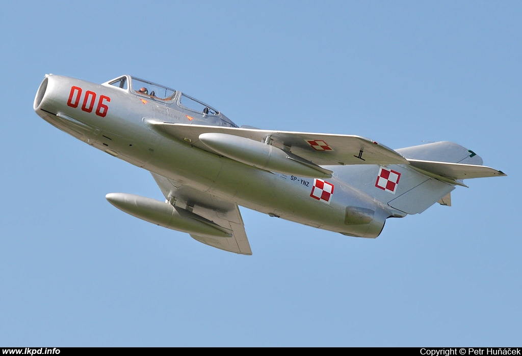 Polskie Orly – PZL - Mielec Lim-2 (MiG-15UTI)  SP-YNZ