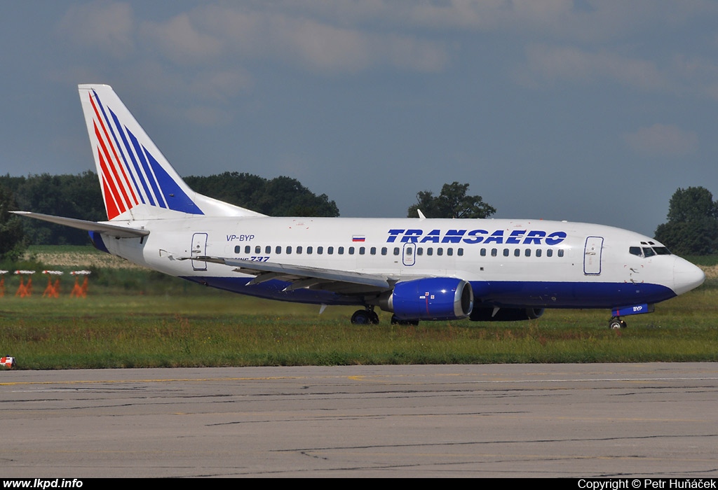 Transaero Airlines – Boeing B737-524 VP-BYP