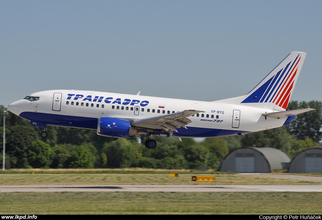 Transaero Airlines – Boeing B737-524 VP-BYQ