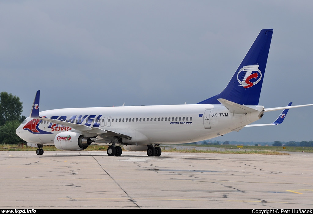 Travel Service – Boeing B737-8FN OK-TVM