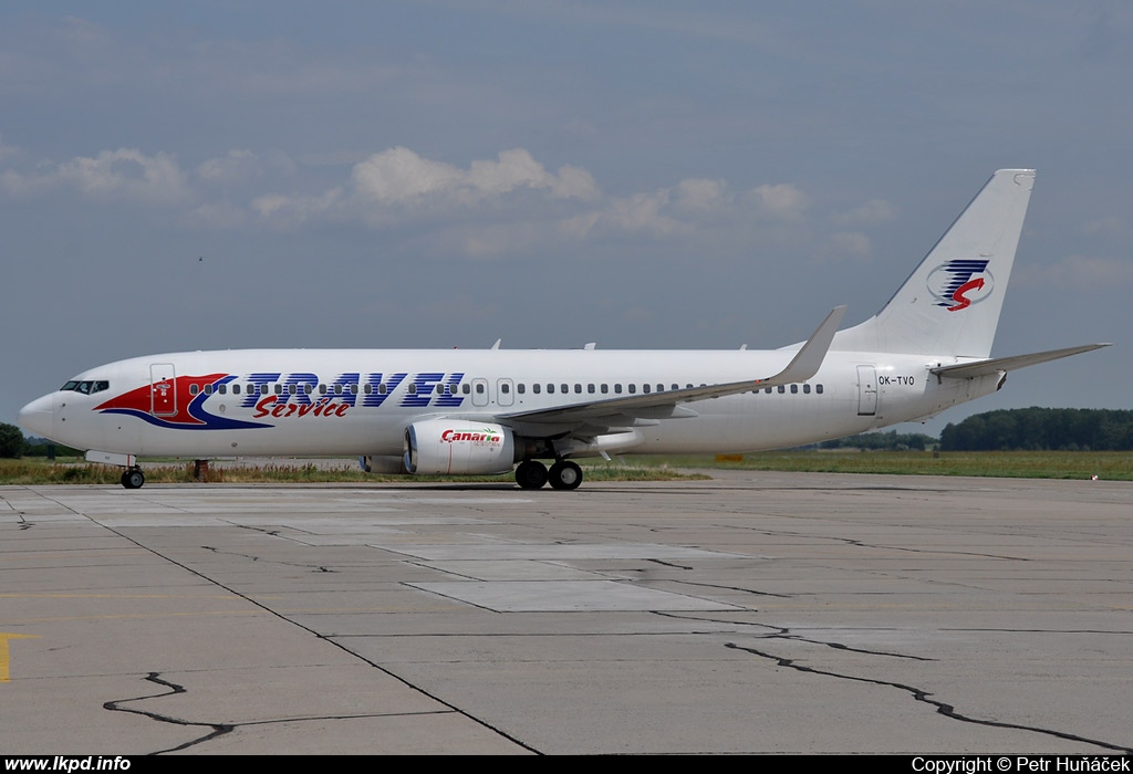 Travel Service – Boeing B737-8CX OK-TVO