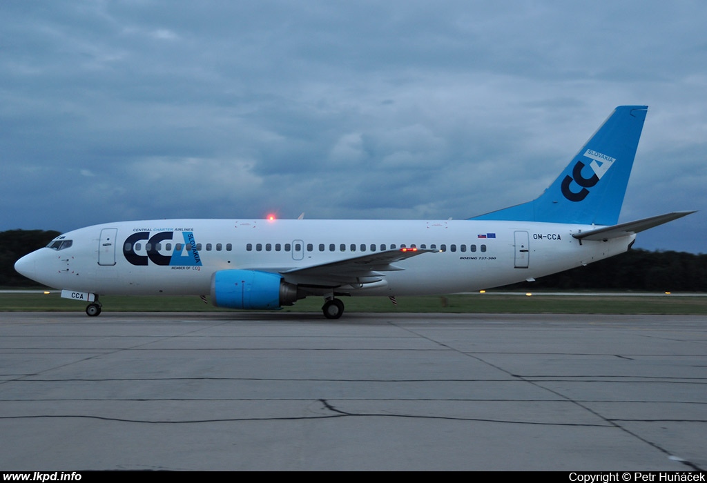 Central Charter Airlines – Boeing B737-36M OM-CCA