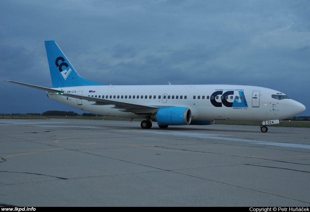 Central Charter Airlines – Boeing B737-36M OM-CCA