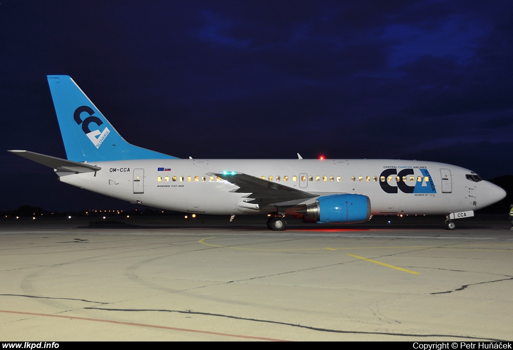 Central Charter Airlines – Boeing B737-36M OM-CCA