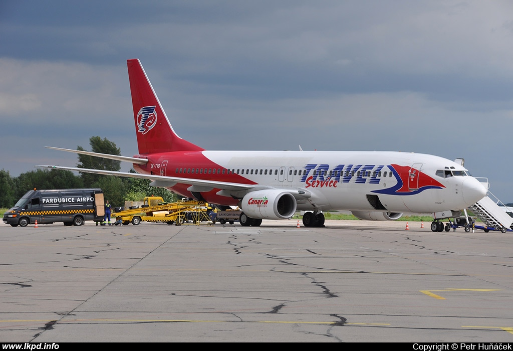 Travel Service – Boeing B737-86N OK-TVD