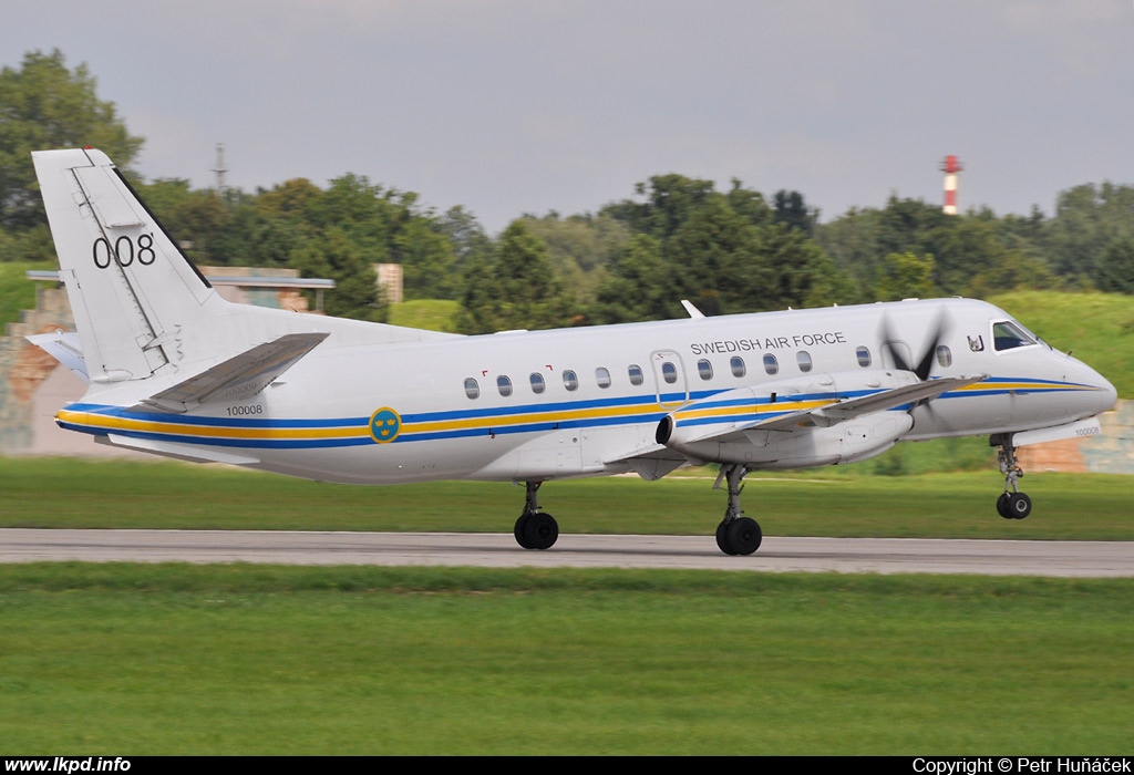 Sweden Air Force – Saab SF-340B (Tp100C) 100008