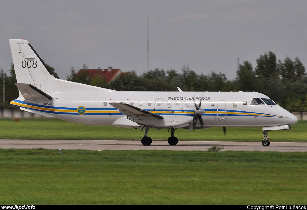 Sweden Air Force – Saab SF-340B (Tp100C) 100008