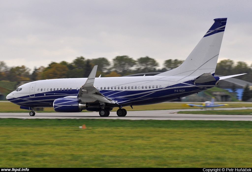 ABS Jets – Boeing B737-7HZ(BBJ)  P4-NGK