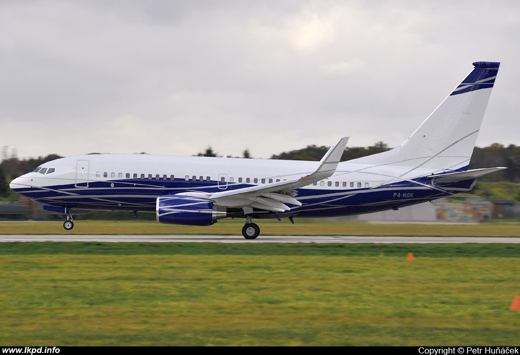 ABS Jets – Boeing B737-7HZ(BBJ)  P4-NGK