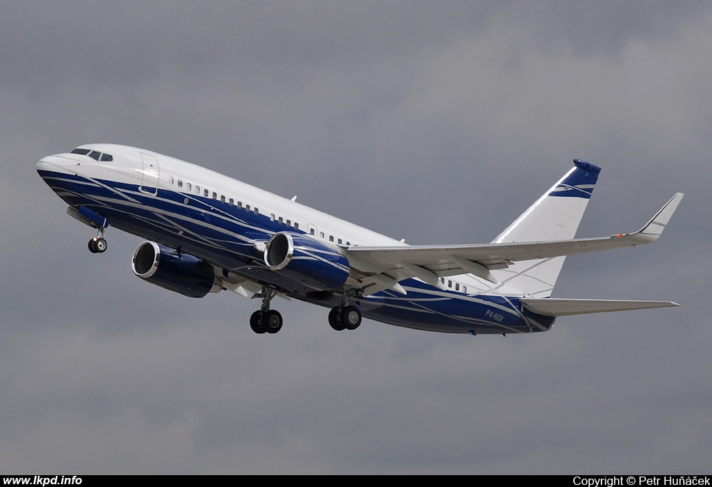 ABS Jets – Boeing B737-7HZ(BBJ)  P4-NGK