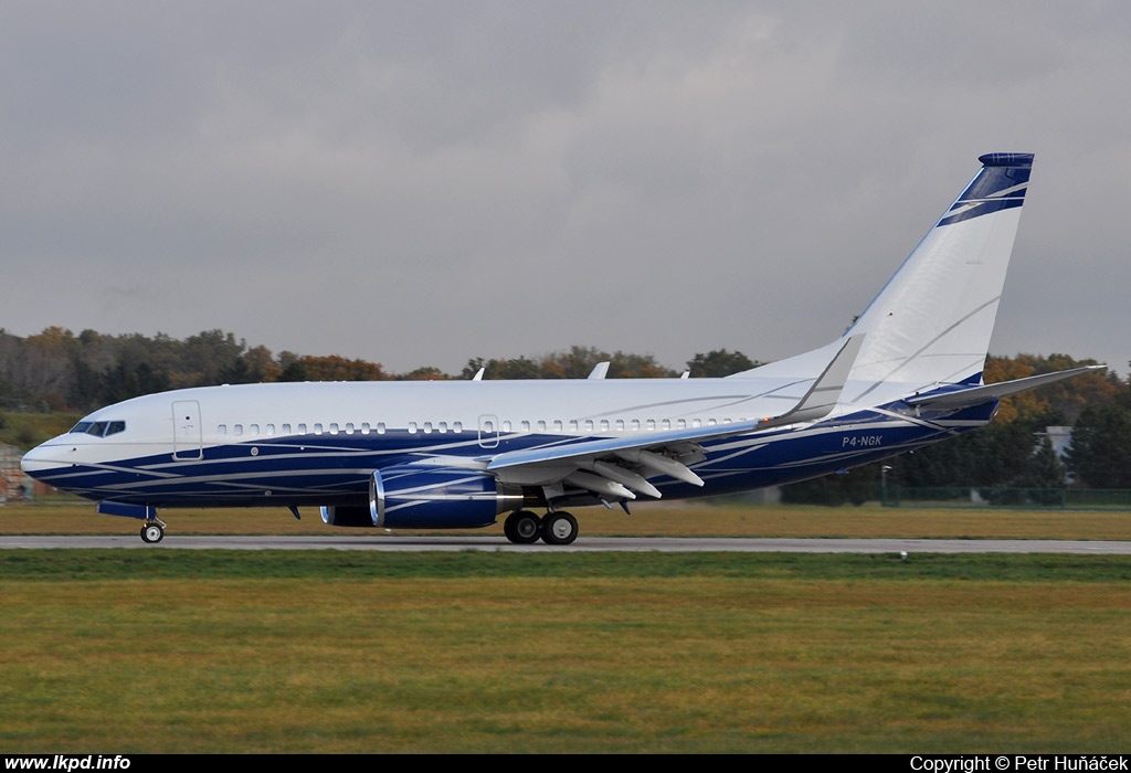 ABS Jets – Boeing B737-7HZ(BBJ)  P4-NGK