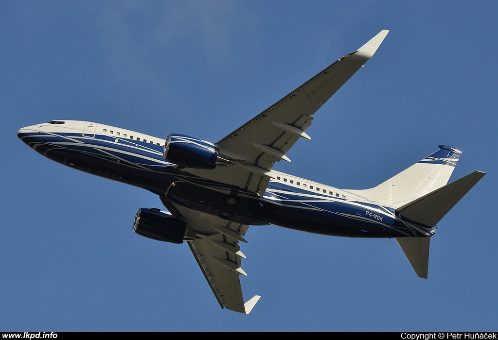 ABS Jets – Boeing B737-7HZ(BBJ)  P4-NGK