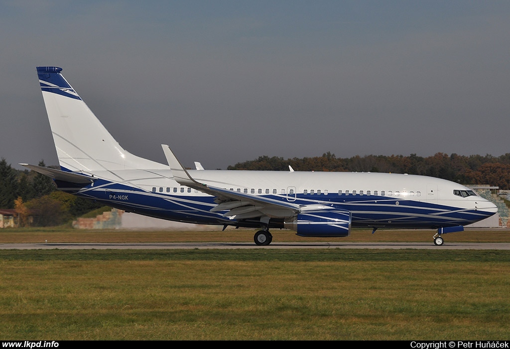 ABS Jets – Boeing B737-7HZ(BBJ)  P4-NGK