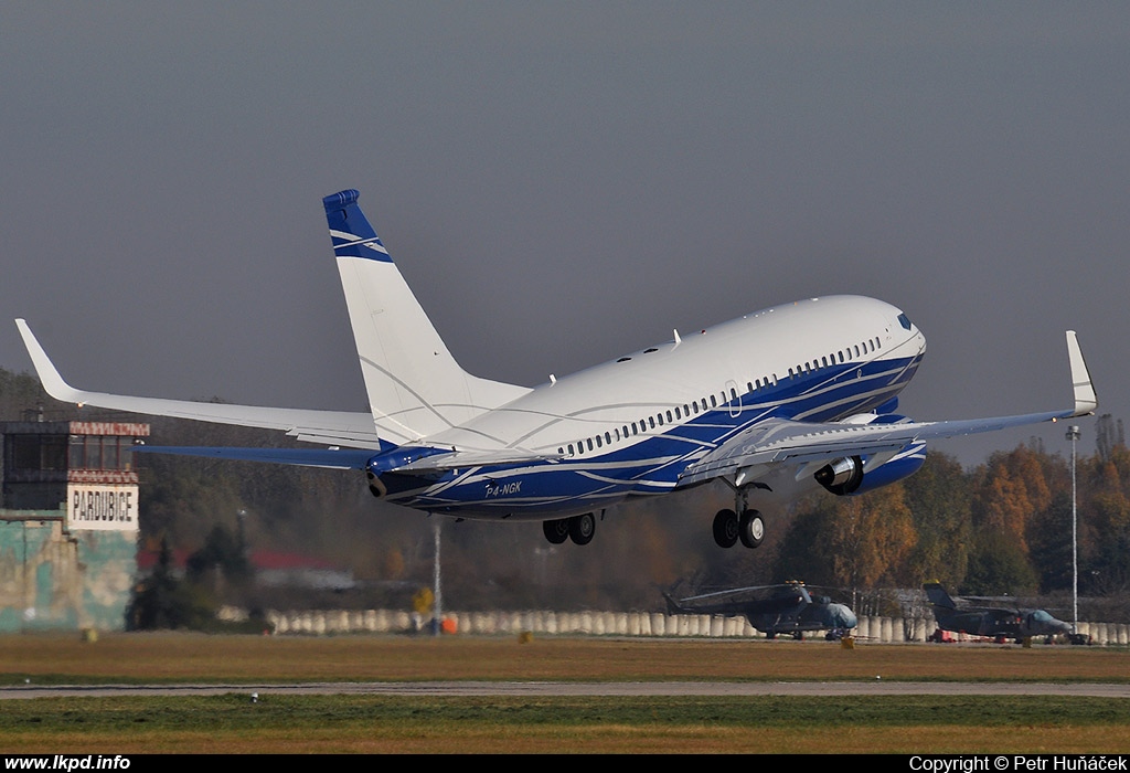 ABS Jets – Boeing B737-7HZ(BBJ)  P4-NGK