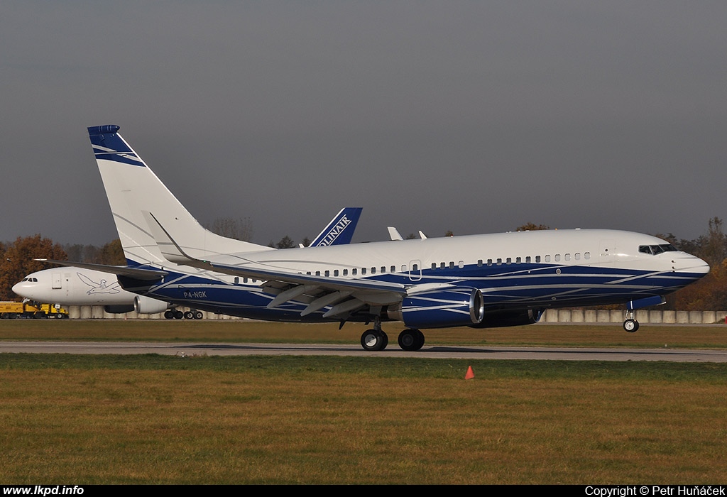 ABS Jets – Boeing B737-7HZ(BBJ)  P4-NGK