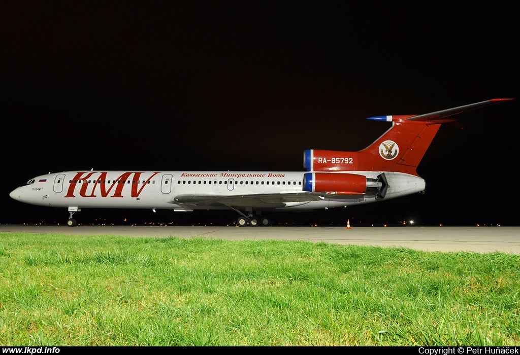 KMV Avia – Tupolev TU-154M RA-85792