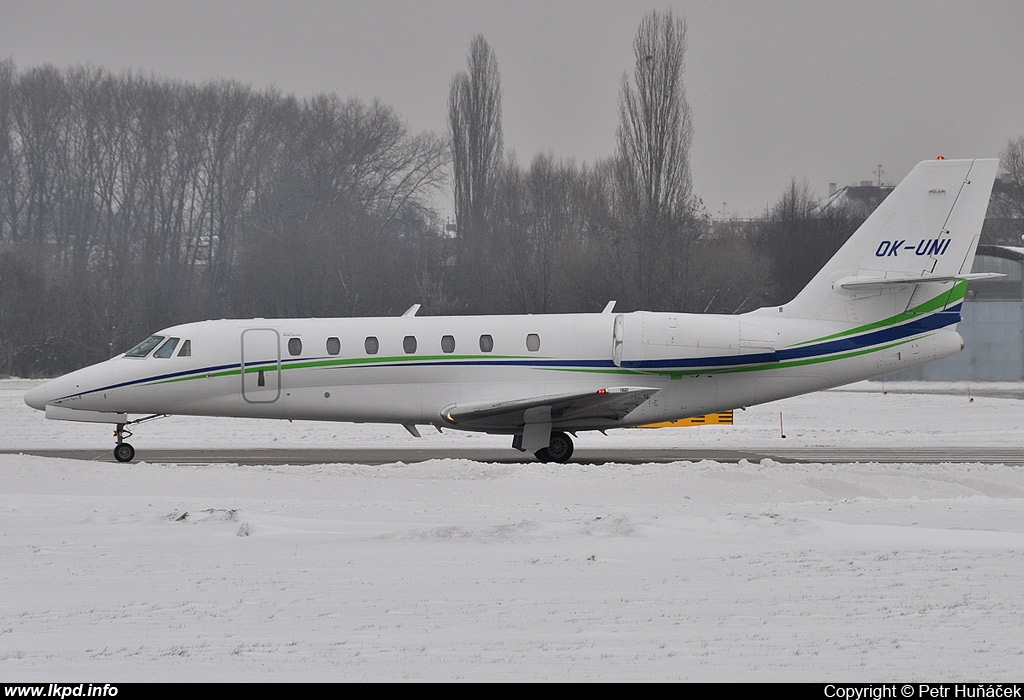 Travel Service – Cessna 680 Citation Sovereign OK-UNI