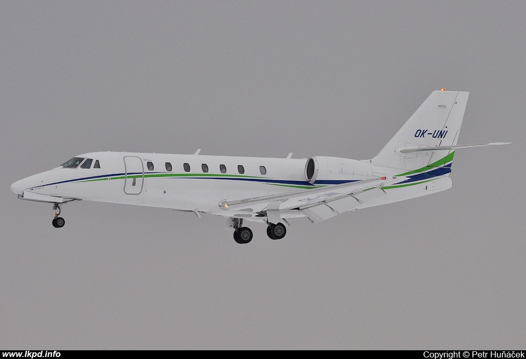 Travel Service – Cessna 680 Citation Sovereign OK-UNI