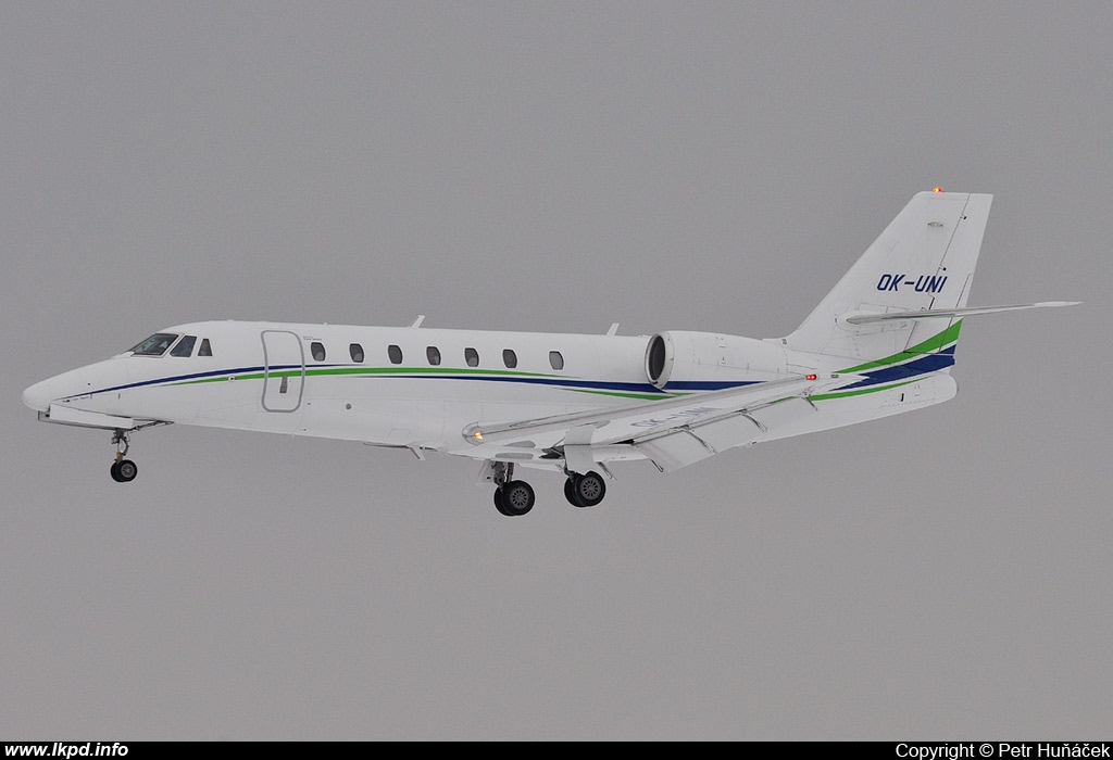 Travel Service – Cessna 680 Citation Sovereign OK-UNI