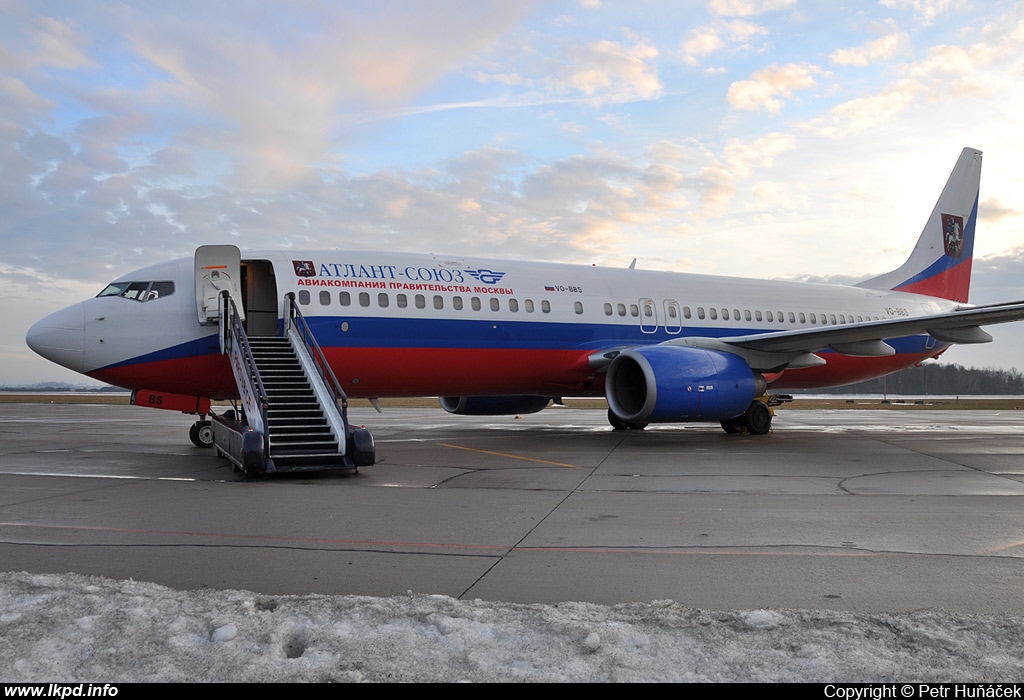 Moscow Airlines – Boeing B737-8AS VQ-BBS