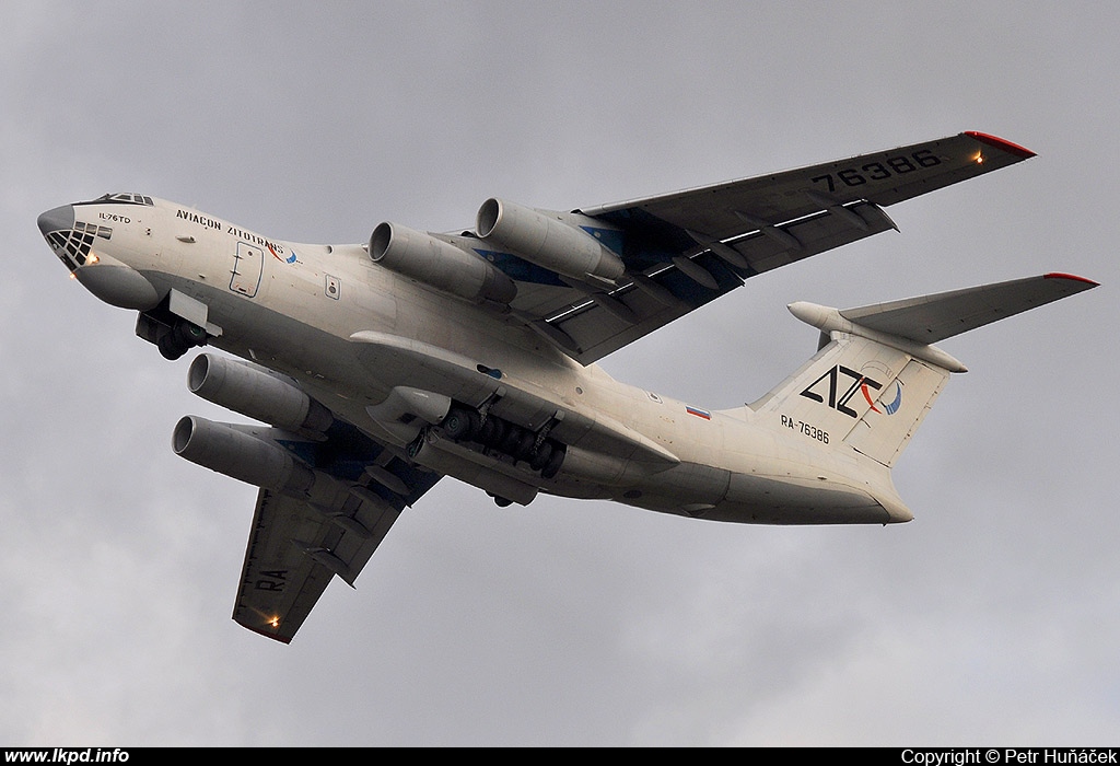 Aviacon Zitotrans – Iljuin IL-76TD RA-76386