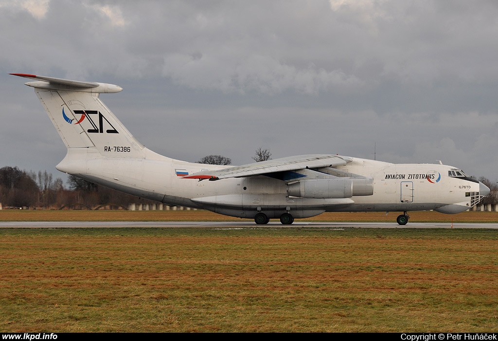 Aviacon Zitotrans – Iljuin IL-76TD RA-76386