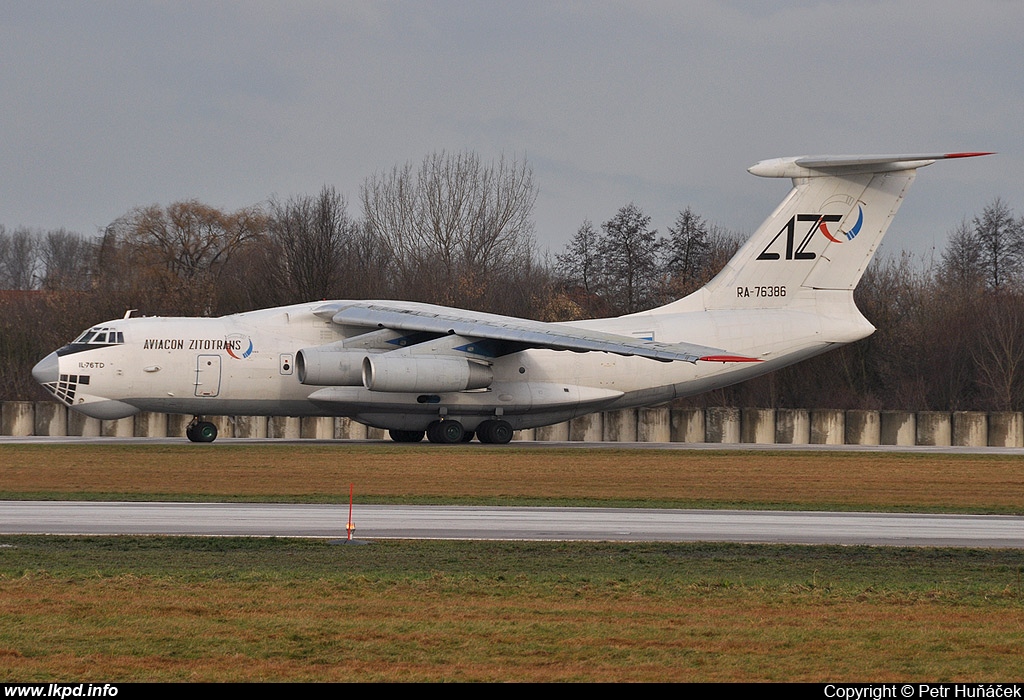 Aviacon Zitotrans – Iljuin IL-76TD RA-76386