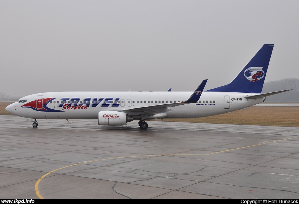 Travel Service – Boeing B737-8BK OK-TVN