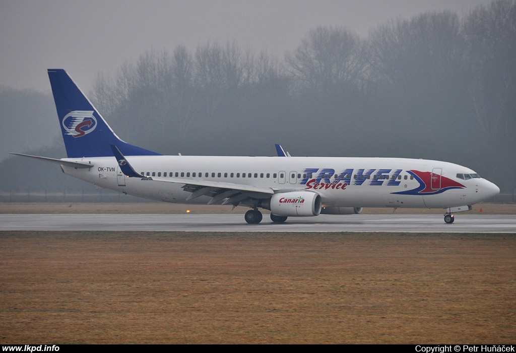 Travel Service – Boeing B737-8BK OK-TVN