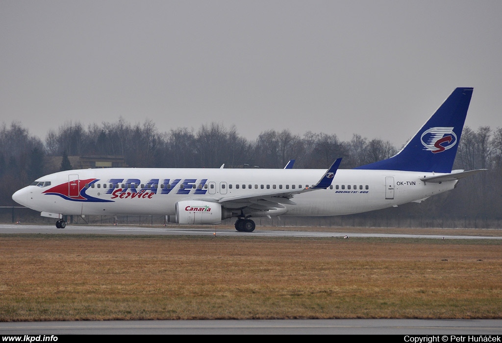 Travel Service – Boeing B737-8BK OK-TVN