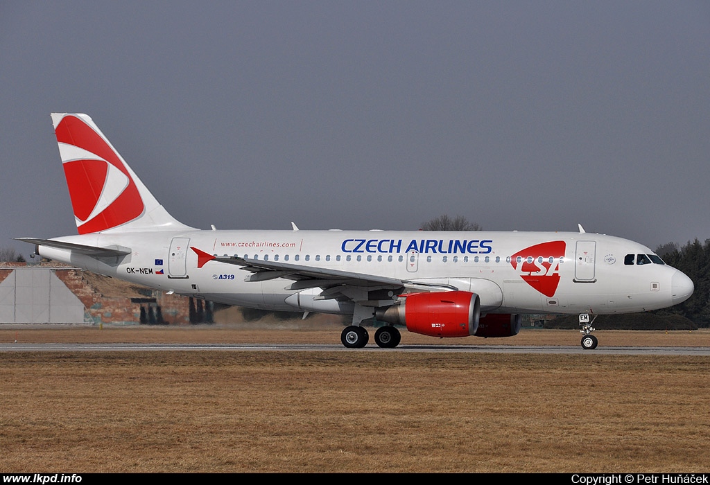 SA Czech Airlines – Airbus A319-112 OK-NEM