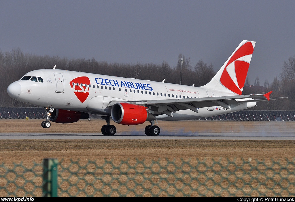 SA Czech Airlines – Airbus A319-112 OK-NEM