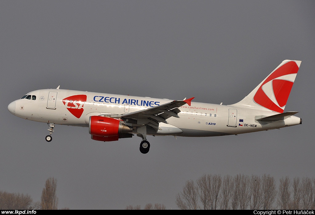 SA Czech Airlines – Airbus A319-112 OK-NEM