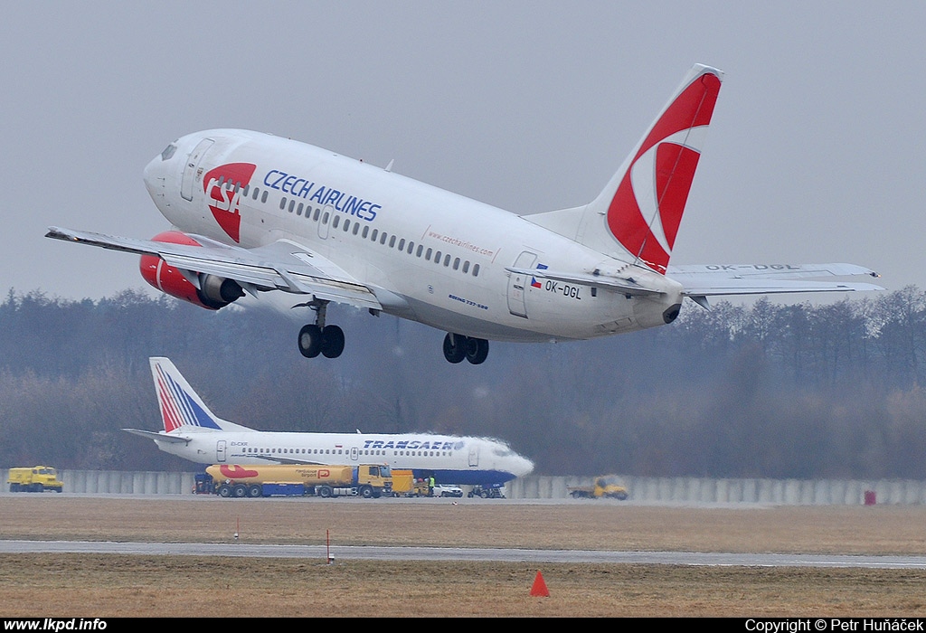 SA Czech Airlines – Boeing B737-55S OK-DGL