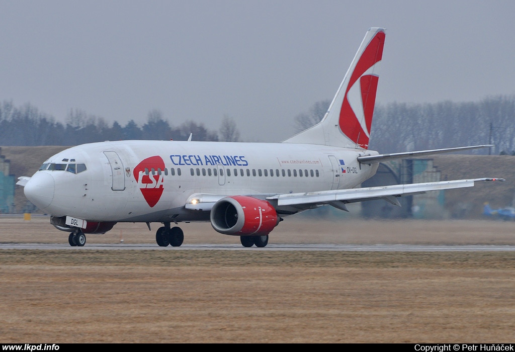 SA Czech Airlines – Boeing B737-55S OK-DGL