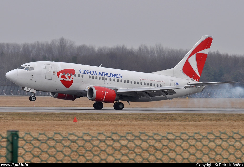 SA Czech Airlines – Boeing B737-55S OK-DGL