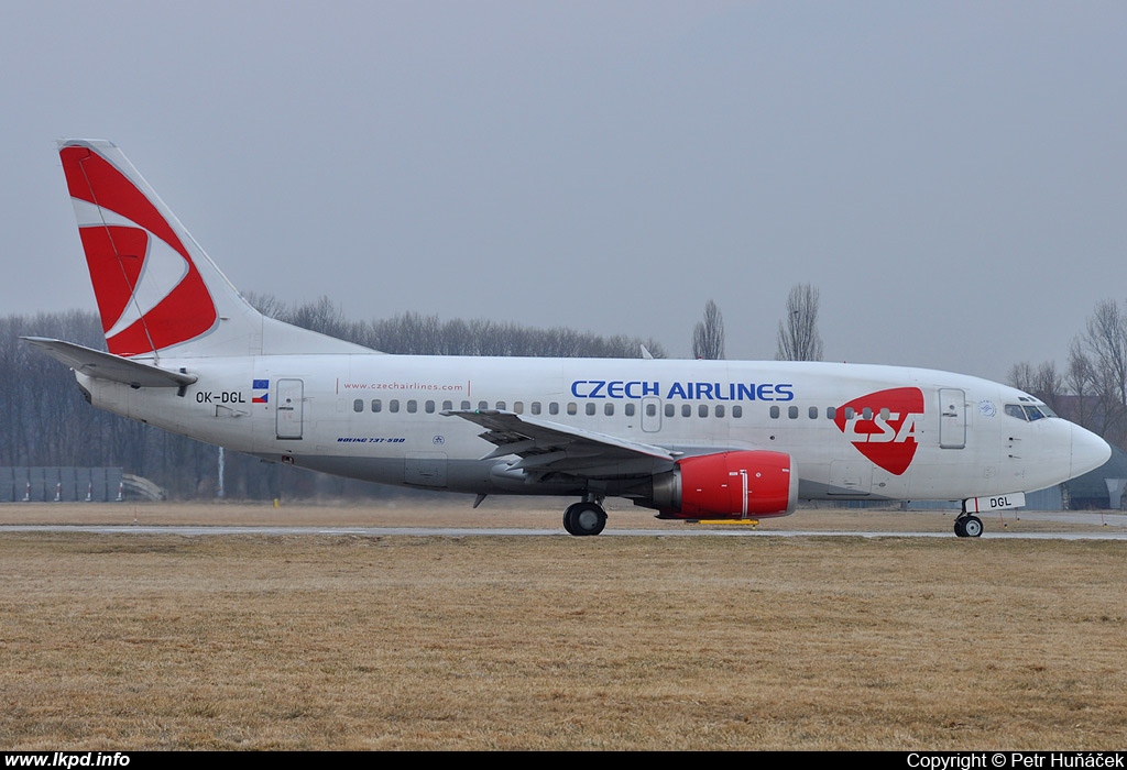 SA Czech Airlines – Boeing B737-55S OK-DGL