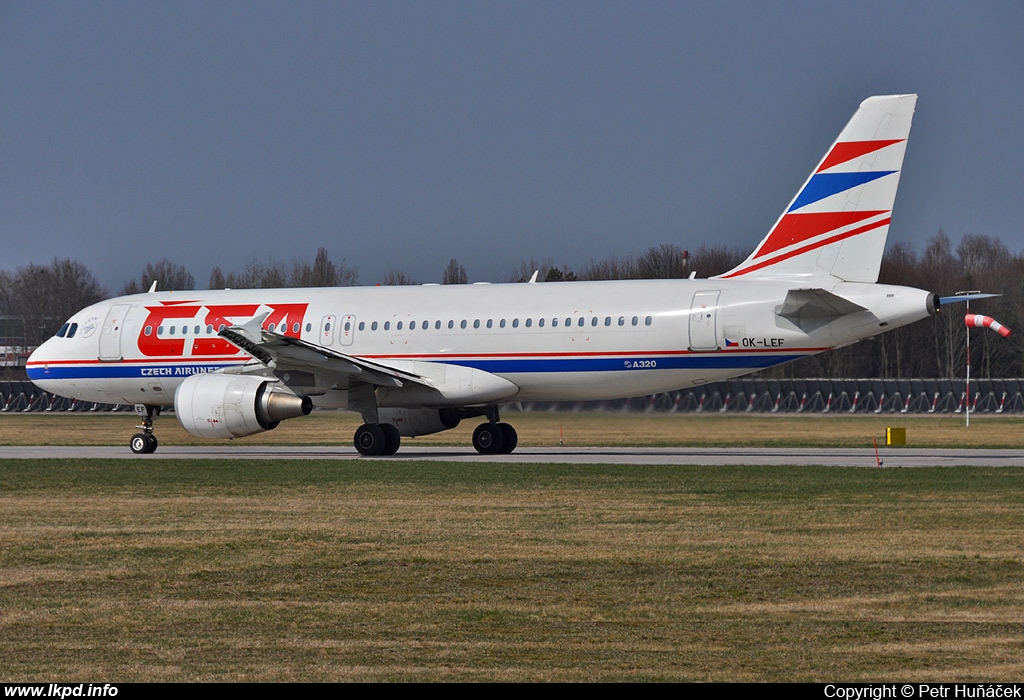 SA Czech Airlines – Airbus A320-214 OK-LEF