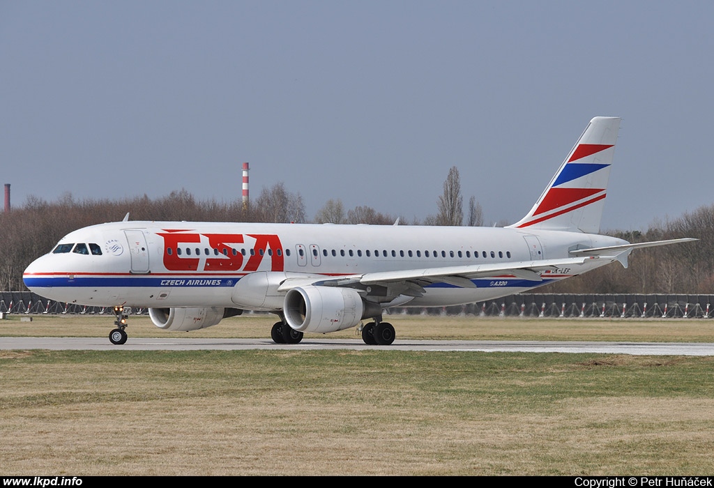 SA Czech Airlines – Airbus A320-214 OK-LEF