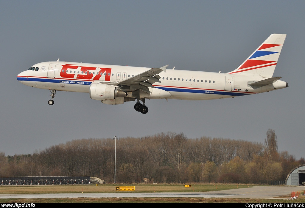 SA Czech Airlines – Airbus A320-214 OK-LEF